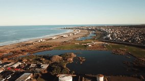 4k videos of different places on the Atlantic coast in Mar del Plata, Argentina