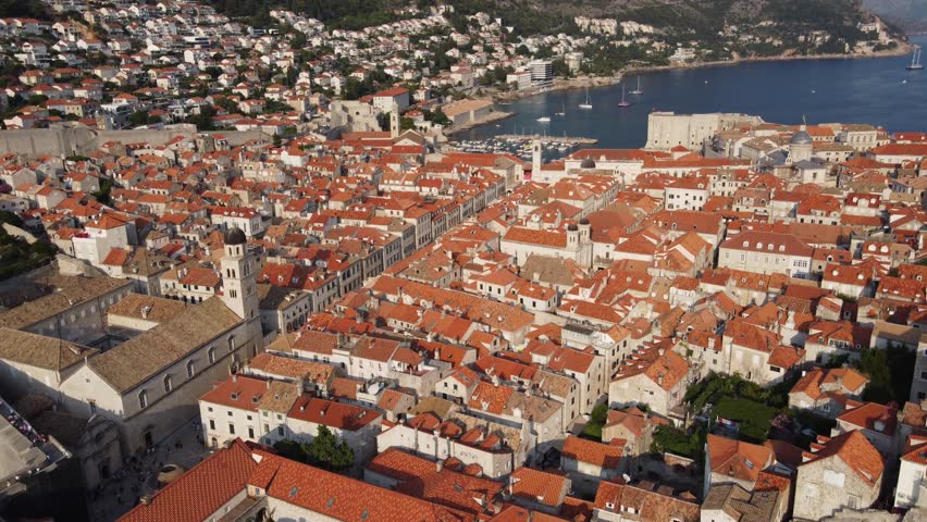 Red Brick Rooftops of old town - King