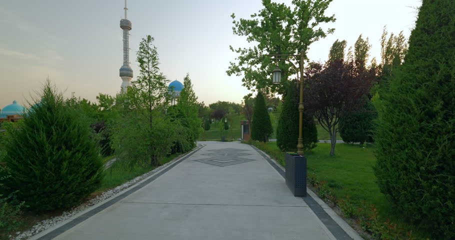 Tv tower and memorial complex of Memory of Repression Victims, Tashkent