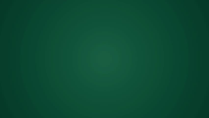 Welcome Back to School banner design with green chalkboard illustration animation footage