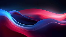 Abstract liquid video background, moving layered texture, digital motion graphics with wawy material, waves slow movement, plastic luxury backdrop for business or marketing purposes