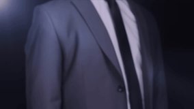 A man works with a holographic data panel of the planet. - Powered by Shutterstock - Get 15% off with code: PIKWIZARD15