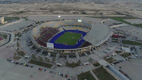 Borg El Arab Stadium
Is a stadium commissioned in 2006 in the Mediterranean Sea resort of Borg el Arab; 50 km west of Alexandria, Egypt