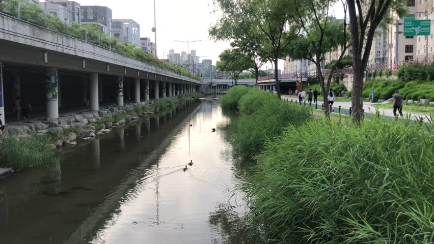 Seoul, South Korea - Jun 2023 : quiet place near sindaebang station