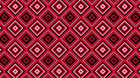 2d geometric red squares seamless pattern motion background. Looped animation. 4K footage