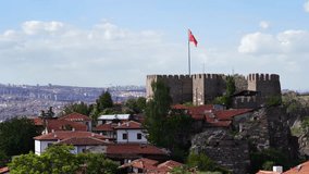 Ankara view video, from Ankara castle