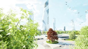 SUPER COOL FUTURE CITY SCENE - Powered by Shutterstock - Get 15% off with code: PIKWIZARD15