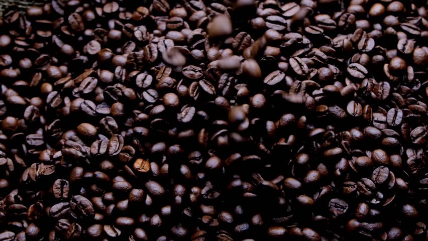 Coffee beans caffeine coffee shop coffee beans food aroma pleasure roasted fragrance luxury goods | Shutterstock HD Video #1105098319