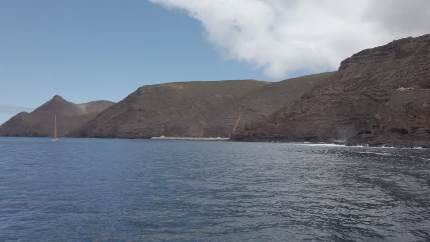 Tristan da Cunha, Saint Helena Island.  Royalty-Free Stock Footage #1105114409