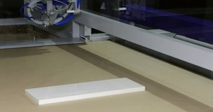 Automated Conveyor Wood Panel Spray Painting Machine Equipment Workshop