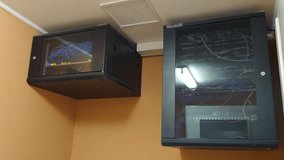 Data server centre in the corridor in the building - Powered by Shutterstock - Get 15% off with code: PIKWIZARD15