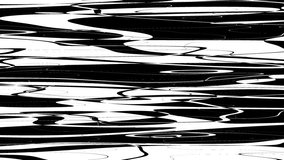 Black and white ink stream and mix sideways, 4K motion loop background.