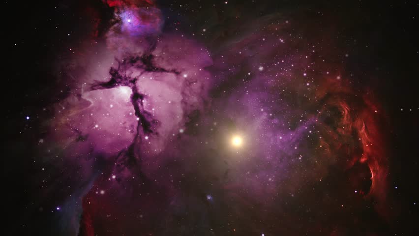 the beauty of nebulae and stars in the universe 4k