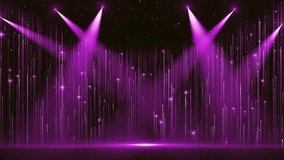Particle light light sweeping stage dynamic background