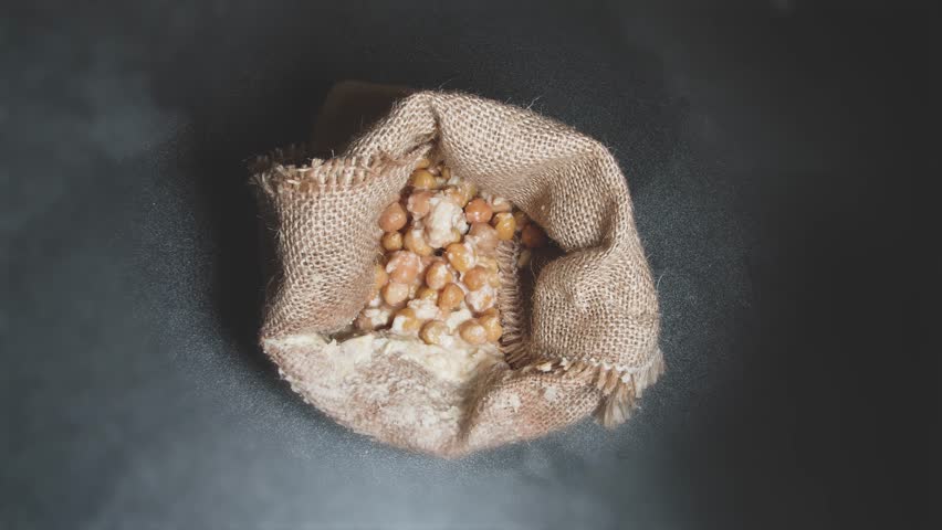 Fermented soybeans AKA Natto, Japanese healthy traditional food. Royalty-Free Stock Footage #1105204095