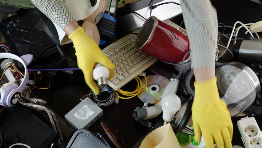 Defective and obsolete electronic equipment. Waste and recycling