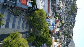 Vertical Approach: Getting Closer to Acapulco's Historic Cathedral - Video