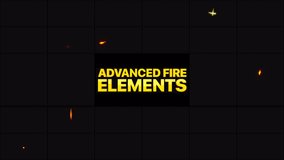 Advanced Fire Elements Simple 02 is a stunning dynamic pack that consists of 60 simple fire item. Full HD resolution and alpha channel included.