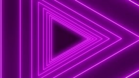 Vertical video animation of many triangles in neon magenta on dark background. - abstract background - seamless loop. - Powered by Shutterstock - Get 15% off with code: PIKWIZARD15