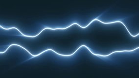 Energy lines move through space creating pure energy в 4k