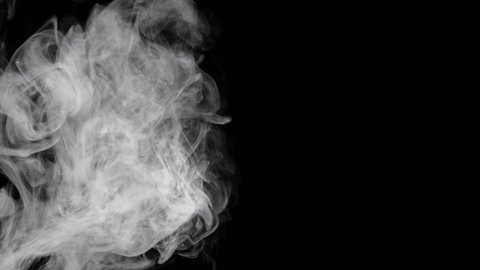 steam background smog texture white smok, Stock Video