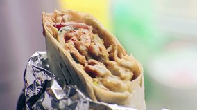 Wrap Doner kebab With Meat. Junk Food Lamb And Lettuce In Tortilla. Fast Food Chicken Shawarma. Beef Gyros. Tasty Arabic Doner Kebab. Traditional Turkish Meal. Greek Gyros Dinner. Grilled Meat In Pita - Powered by Shutterstock - Get 15% off with code: PIKWIZARD15
