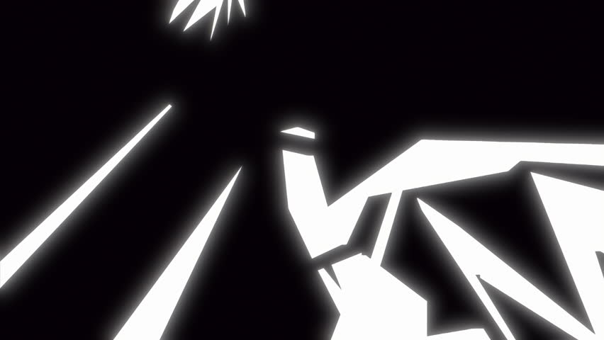 Anime manga style white speedlines energy flash, impact transition overlay for anime edits, trap hiphop music videos, motion graphics. Glow version. 