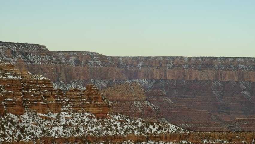Grand Canyon with Snow Wide 1