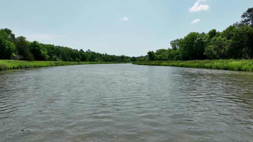 NIOBRARA RIVER IN NEBRASKA IN STUNNING 4K QUALITY