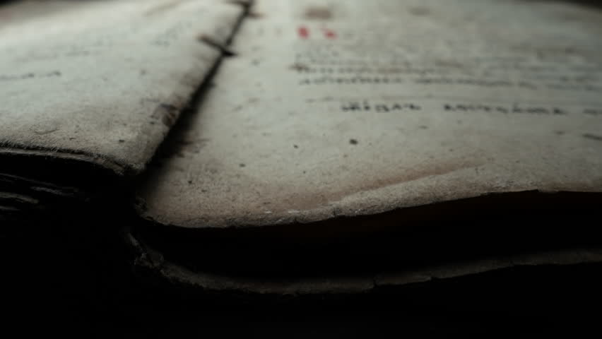 Holy pages, old antique religious book. Psalter, 19th century, prayers psalms.