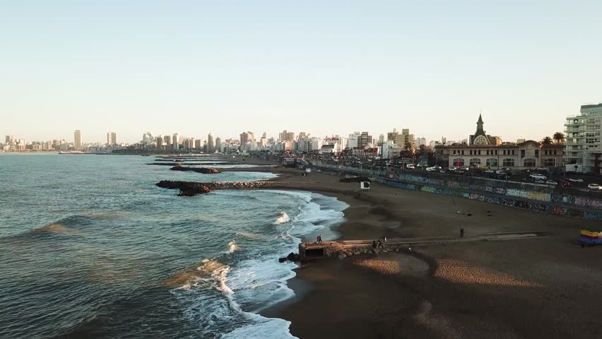 4k videos from different places in the city of Mar del Plata, Argentina