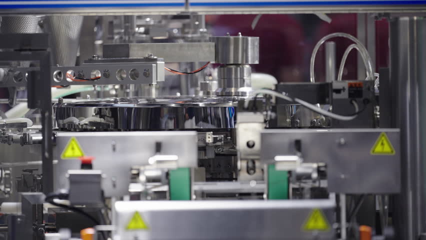 factory assembly line machine production