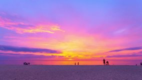 
timelapse stunning Flashy color changes in the sky from yellow to red and pink.
Amazing bright red sky in sunset.Gradient color.
beautiful sky of sunset in nature and travel concept.Sky texture.
