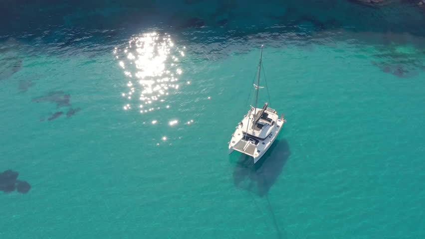 Greek island vacation on boat. Explore Greece by traveling on luxury yacht