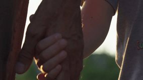 Grandfather and grandson together outdoors family concept. - Powered by Shutterstock - Get 15% off with code: PIKWIZARD15