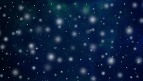 Night sky with stars moving towards the camera. Space with moving stars and falling meteors. Beautiful Christmas blue background with snow moving forward. 4k time lapse animation. ProRes 422 HQ.  - Powered by Shutterstock - Get 15% off with code: PIKWIZARD15