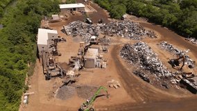 Scrap metal recycling. Recycling industry. .Waste separation.  - Powered by Shutterstock - Get 15% off with code: PIKWIZARD15