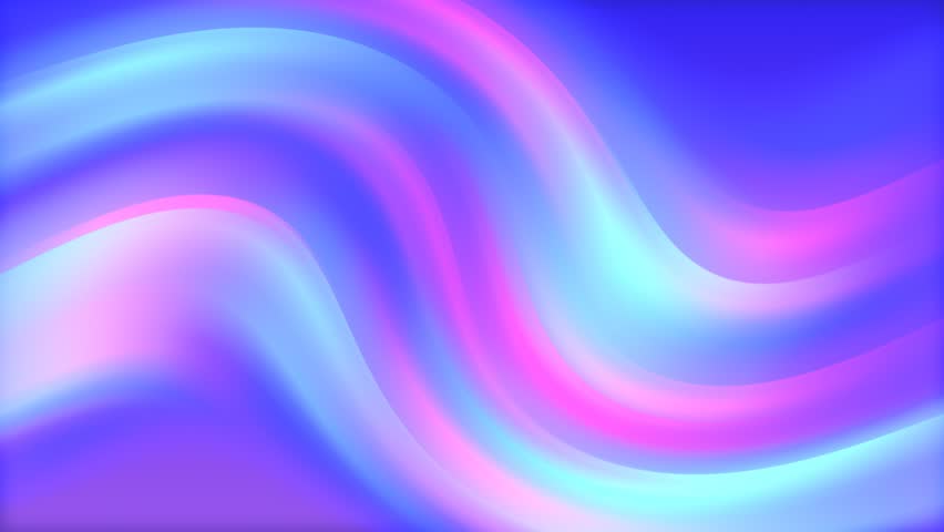Motion flow wavy elements with seamless loop. Abstarct smooth motion background.