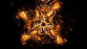 Circuit Burst Digital Energy Explosion. Particles and Energy flowing through circuits and spreading out across the screen, visualizing a digital impact or a processor or computer starting  booting. - Powered by Shutterstock - Get 15% off with code: PIKWIZARD15