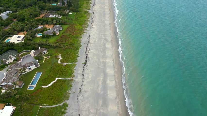 Loggerhead turtle nesting season on Jupiter Island Beach FL