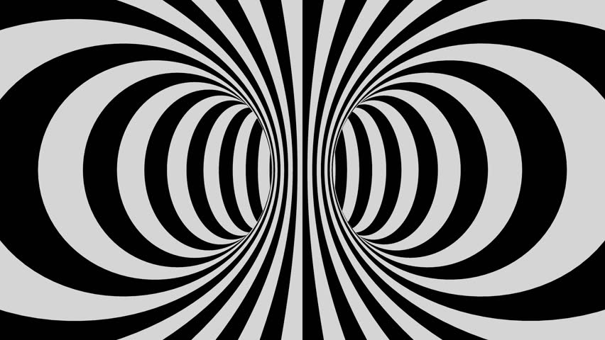 Interior of rotating black toroid object