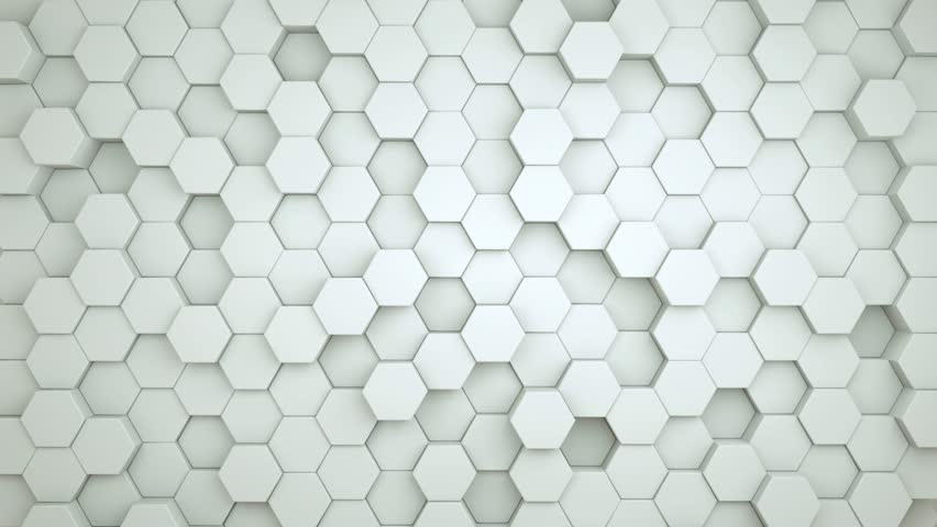 Hexagonal Hues - Dive into the World of Digital Abstract Backgrounds Royalty-Free Stock Footage #1105483151