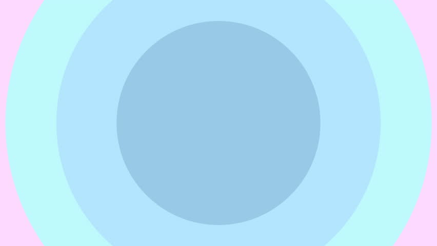 Animated pink, blue pastel curcles.