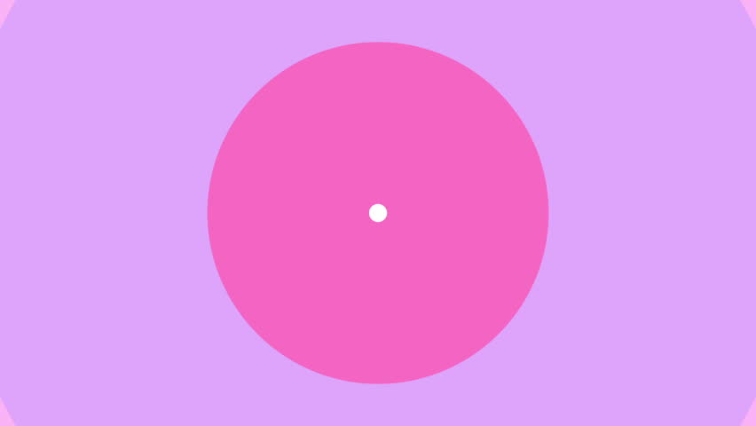 Animated background of magenta curcles