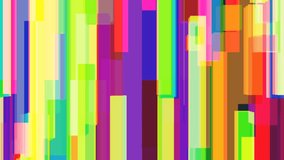 Rainbow Blocks - Tik-Tok, Instagram Background Animation Vertical  - Loop.