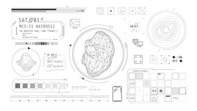 Dynamic animation on the theme of the search and study of rocks. - Powered by Shutterstock - Get 15% off with code: PIKWIZARD15