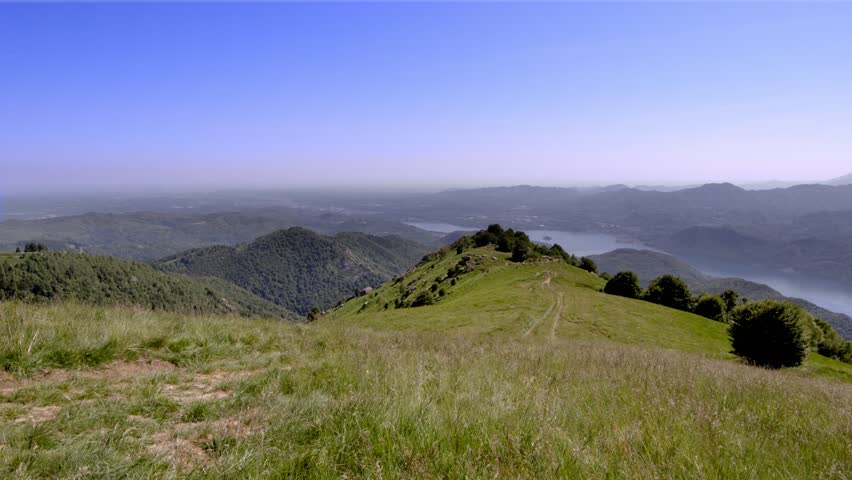 
Spring landscape in the mountains