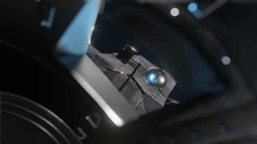 Cinematic 3D animation showing a spacecraft separating from inside the capsule. - Powered by Shutterstock - Get 15% off with code: PIKWIZARD15