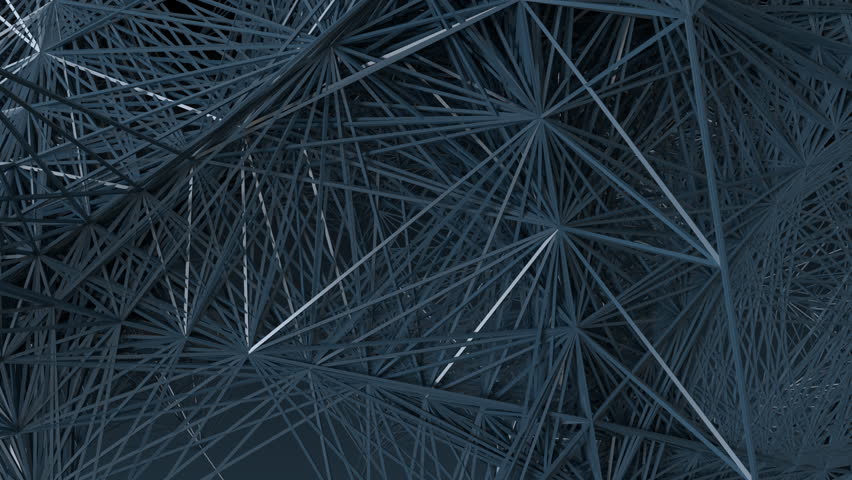 Synchromesh 1008: Abstract 3D generative structure. | Shutterstock HD Video #1105596501