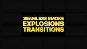 Seamless Smoke Explosions Transitions is a dynamic motion graphics pack that consists of 10 smoke transitions. Full HD resolution and alpha channel included
